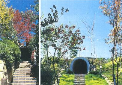 目神山の家３（左）、目神山の家９（右）